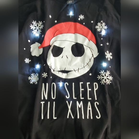 EUC Jack Skellington Nightmare Before Christmas Light-up Christmas Sweater - Picture 2 of 4